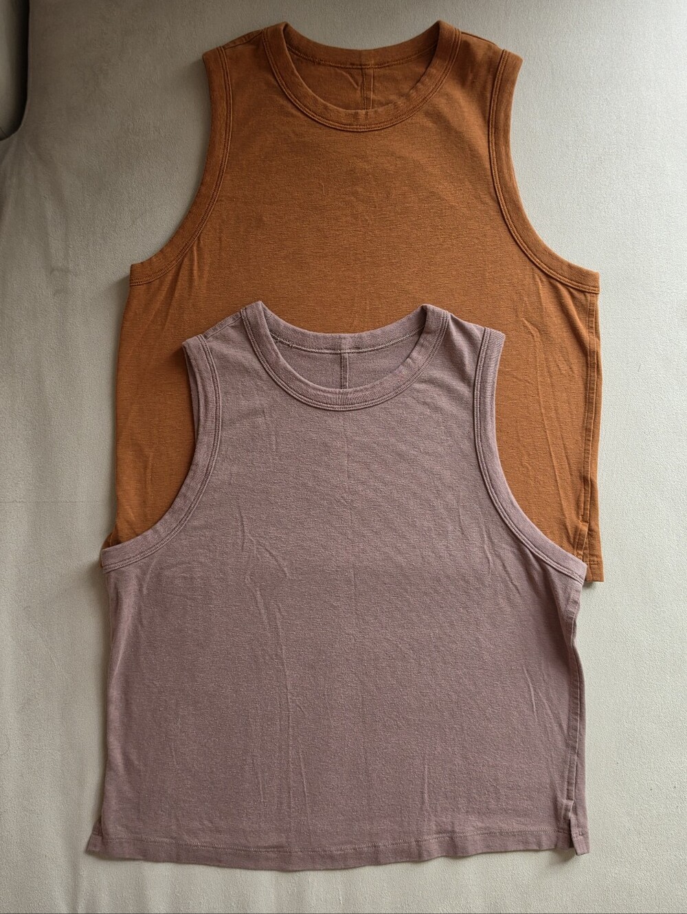 Lululemon Classic Fit Cotton Blend Tank (Pair)